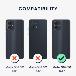 Husa Kwmobile pentru Motorola Moto G64, Transparent, Silicon, KWM000022ST001C - Img 5