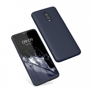 Husa Kwmobile pentru OnePlus 6T, Silicon, Albastru, 55347.53 - Img 2