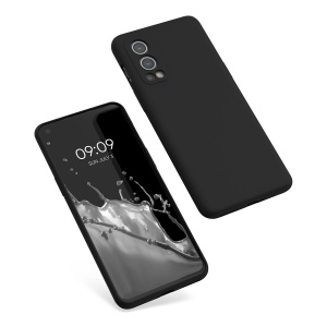 Husa Kwmobile pentru OnePlus Nord 2 5G, Negru, Silicon, KWM000013UZ038C - Img 2