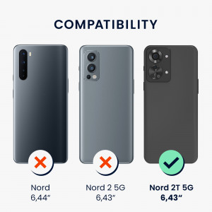 Husa Kwmobile pentru OnePlus Nord 2T, Silicon, Verde, 58764.57 - Img 6