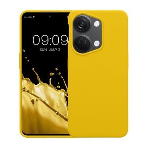 Husa Kwmobile pentru OnePlus Nord 3 5G, Galben, Silicon, 61766.165 - Img 2