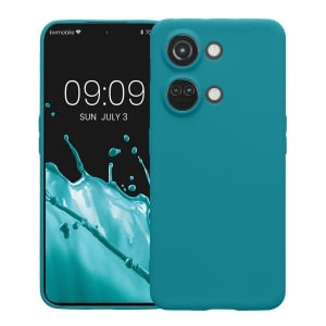 Husa Kwmobile pentru OnePlus Nord 3 5G, Verde, Silicon, KWM0000204U005C - Img 2