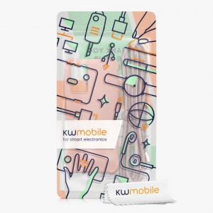 Husa Kwmobile pentru OPPO A74 5G/A54 5G, Silicon, Roz, 58012.154 - Img 8