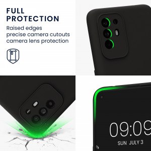 Husa Kwmobile pentru OPPO A94 5G, Silicon, Negru, 58332.01 - Img 4
