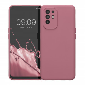 Husa Kwmobile pentru OPPO A94 5G, Silicon, Violet, 58332.167 - Img 2