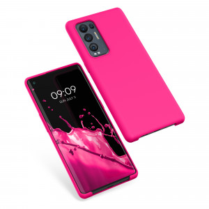 Husa Kwmobile pentru OPPO Find X3 Neo, Silicon, Roz, 55200.77 - Img 2