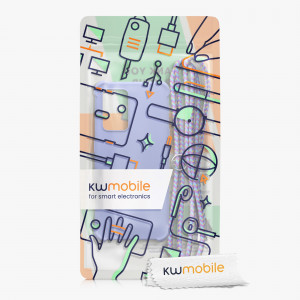 Husa Kwmobile pentru OPPO Find X5 Lite, Silicon, Albastru, 58647.108 - Img 8