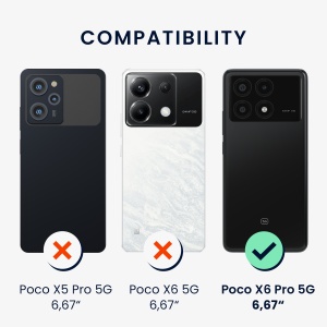Husa Kwmobile pentru Poco X6 Pro, Albastru, Silicon, KWM000020MF004C - Img 6