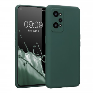 Husa Kwmobile pentru Realme GT Neo 2, Silicon, Verde, 57579.169 - Img 1
