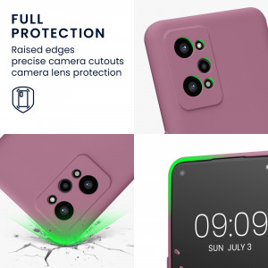 Husa Kwmobile pentru Realme GT Neo 2, Silicon, Violet, 57579.167 - Img 4