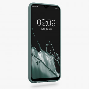Husa Kwmobile pentru Samsung Galaxy A10, Silicon, Verde, 49814.171 - Img 3