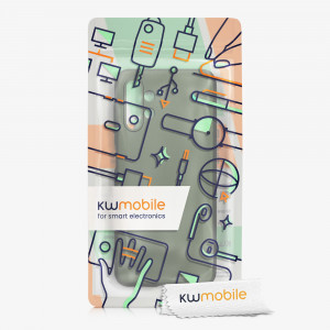 Husa kwmobile pentru Samsung Galaxy A13 4G, Silicon, Verde, 57956.233 - Img 4