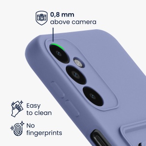 Husa Kwmobile pentru Samsung Galaxy A14 5G, Mov, Silicon, KWM0000191A004C - Img 3