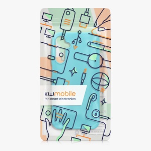 Husa Kwmobile pentru Samsung Galaxy A15 5G, Albastru deschis, Silicon, KWM000021MF028C - Img 7