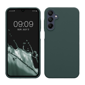 Husa Kwmobile pentru Samsung Galaxy A15 5G, Verde, Silicon, KWM000021MF025C - Img 1