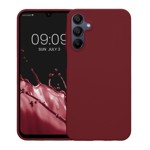 Husa Kwmobile pentru Samsung Galaxy A15 5G, Visiniu, Silicon, KWM000021MH010C - Img 2