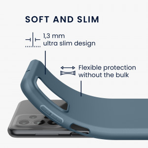 Husa Kwmobile pentru Samsung Galaxy A23, Silicon, Verde, 57804.200 - Img 3