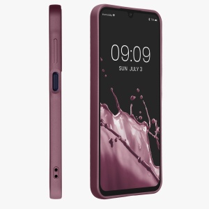 Husa Kwmobile pentru Samsung Galaxy A25, Albastru, Silicon, KWM000021MZ011C - Img 3