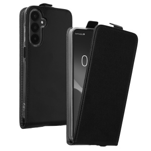 Husa Kwmobile pentru Samsung Galaxy A25, Negru, Piele ecologica, KWM000021ON001C - Img 2