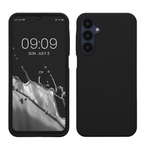 Husa Kwmobile pentru Samsung Galaxy A25, Negru, Silicon, KWM000021MV001C - Img 1