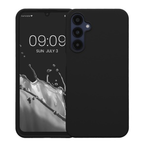 Husa Kwmobile pentru Samsung Galaxy A25, Negru, Silicon, KWM000021MV001C - Img 2