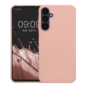 Husa Kwmobile pentru Samsung Galaxy A25, Roz, Silicon, KWM000021MZ001C - Img 2