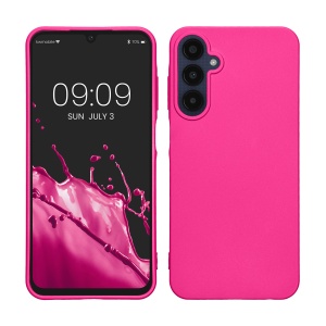 Husa Kwmobile pentru Samsung Galaxy A25, Roz, Silicon, KWM000021MZ007C - Img 1