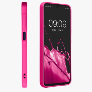 Husa Kwmobile pentru Samsung Galaxy A25, Roz, Silicon, KWM000021MZ007C - Img 4