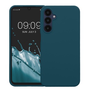 Husa Kwmobile pentru Samsung Galaxy A25, Verde, Silicon, KWM000021MV002C - Img 2