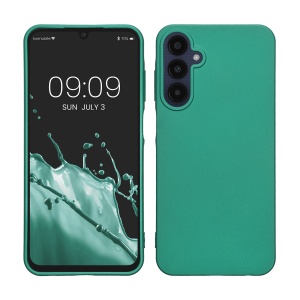 Husa Kwmobile pentru Samsung Galaxy A25, Verde, Silicon, KWM000021MZ004C - Img 1