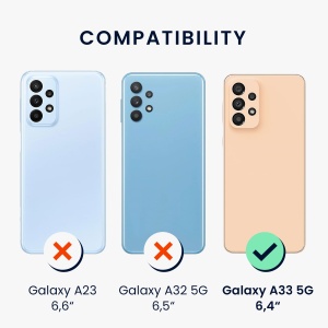 Husa Kwmobile pentru Samsung Galaxy A33 5G, Crem, Silicon, KWM000015GQ059C - Img 6