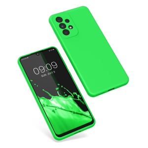 Husa Kwmobile pentru Samsung Galaxy A33 5G, Verde, Silicon, 57833.44 - Img 2