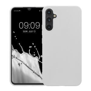 Husa Kwmobile pentru Samsung Galaxy A34 5G, Alb, Silicon, 60809.48 - Img 2
