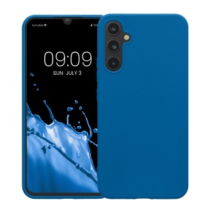 Husa Kwmobile pentru Samsung Galaxy A34 5G, Albastru, Silicon, 60809.224 - Img 2