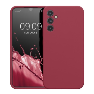 Husa Kwmobile pentru Samsung Galaxy A34 5G, Rosu, Silicon, 60807.209 - Img 2