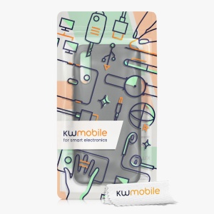 Husa Kwmobile pentru Samsung Galaxy A50, Gri, Silicon, KWM000009TA013C - Img 7