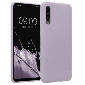 Husa Kwmobile pentru Samsung Galaxy A50, Silicon, Mov, 48054.108 - Img 1
