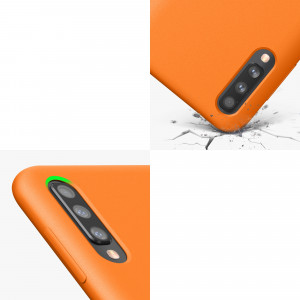 Husa kwmobile pentru Samsung Galaxy A50, Silicon, Portocaliu, 48715.150 - Img 8