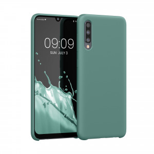 Husa kwmobile pentru Samsung Galaxy A50, Silicon, Verde, 48715.207 - Img 1