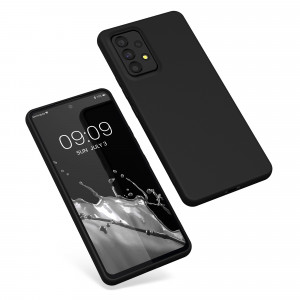 Husa Kwmobile pentru Samsung Galaxy A53 5G, Silicon, Negru, 57808.01 - Img 2