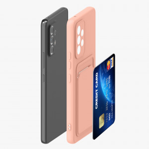 Husa Kwmobile pentru Samsung Galaxy A53 5G, Silicon, Roz, 58146.199 - Img 7