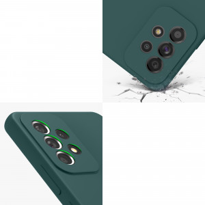 Husa Kwmobile pentru Samsung Galaxy A53 5G, Silicon, Verde, 57835.171 - Img 8