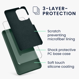 Husa Kwmobile pentru Samsung Galaxy A53 5G, Verde, Silicon, 57835.166 - Img 6