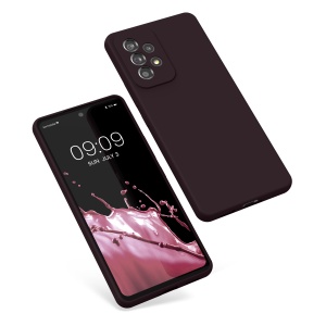 Husa Kwmobile pentru Samsung Galaxy A53 5G, Violet inchis, Silicon, 57835.114 - Img 2