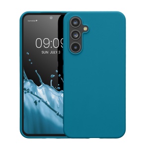 Husa Kwmobile pentru Samsung Galaxy A54 5G, Albastru, Silicon, 60796.224 - Img 2