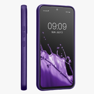 Husa Kwmobile pentru Samsung Galaxy A54 5G, Mov, Silicon, KWM000018FS018C - Img 4
