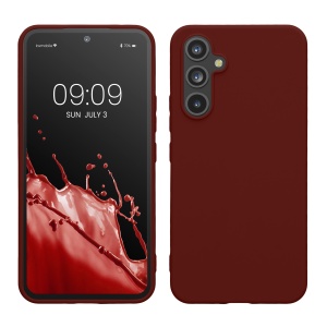 Husa Kwmobile pentru Samsung Galaxy A54 5G, Rosu inchis, Silicon, KWM000018FR030C - Img 1