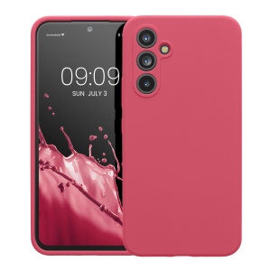 Husa Kwmobile pentru Samsung Galaxy A54 5G, Roz, Silicon, 60795.212 - Img 2