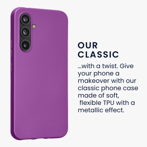 Husa Kwmobile pentru Samsung Galaxy A54 5G, Violet, Silicon, 60797.24 - Img 4