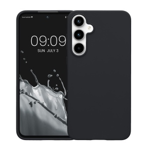 Husa Kwmobile pentru Samsung Galaxy A55 5G, Albastru inchis, Silicon, KWM000021MG017C - Img 2